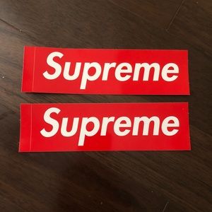 Supreme stickers FW20